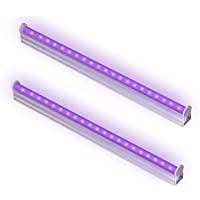 Bomcosy Luz LED Ultravioleta UV- Bombilla Luz Negra Ultravioleta(395 nm- funciona con USB- 2 unidades)